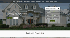 Desktop Screenshot of motleyrealty.com