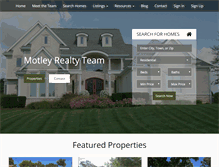 Tablet Screenshot of motleyrealty.com